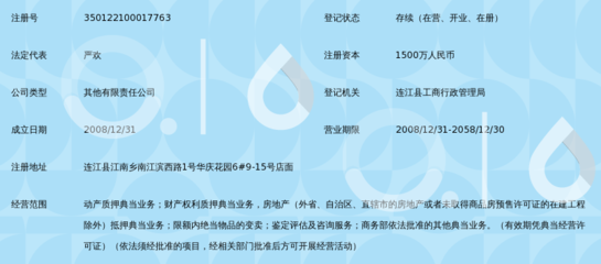 连江县永德隆典当动产质押典当业务全面解析